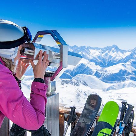 Chalet Alpe D'Huez 1850-Sea And Mountain Pleasure Avec 2 Appartements- 1 Appartement 3 Chambres 8 Couchages - 3 Salles D'Eau Et 1 Appartement 5 Chambres 12 Couchages 5 Salles D'Eau - Jacuzzi Et Sauna -Pieds Des Pistes Et Centre Экстерьер фото
