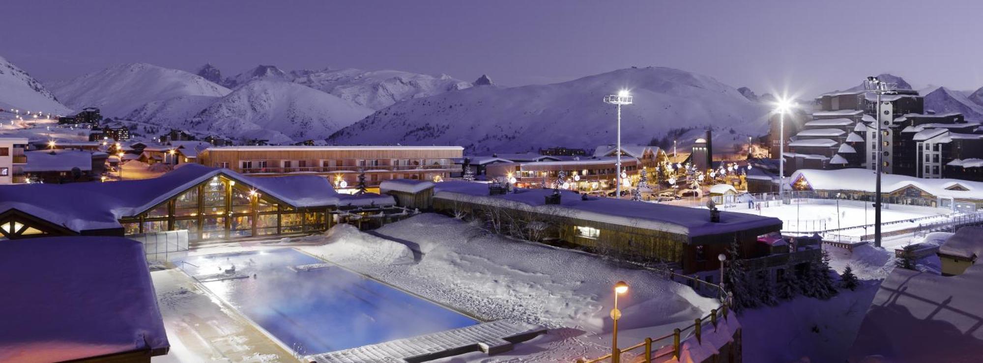 Chalet Alpe D'Huez 1850-Sea And Mountain Pleasure Avec 2 Appartements- 1 Appartement 3 Chambres 8 Couchages - 3 Salles D'Eau Et 1 Appartement 5 Chambres 12 Couchages 5 Salles D'Eau - Jacuzzi Et Sauna -Pieds Des Pistes Et Centre Экстерьер фото